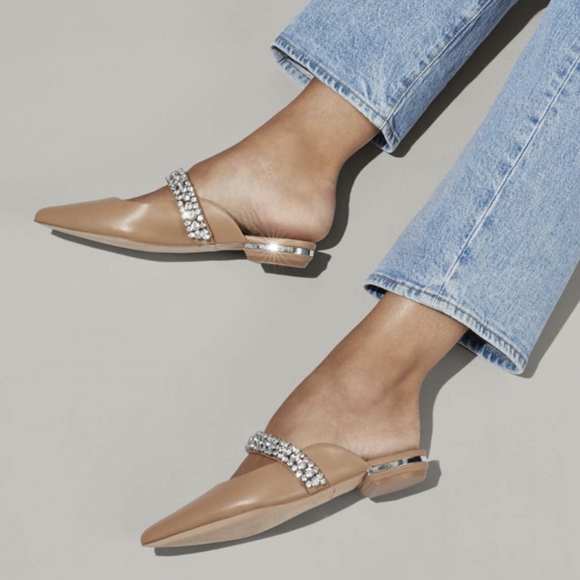 Kurt Geiger Shoes - SOLD✨Kurt Geiger Princely Crystal Flats